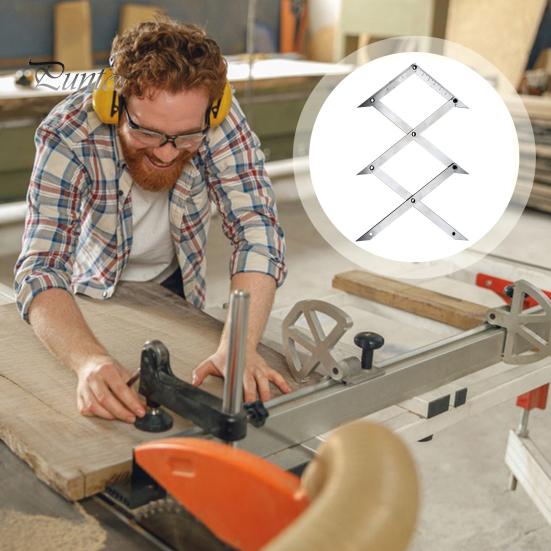 3bodový vyhledávač středu, nástroj pro rozvržení se stejnými rozestupy, vysoká přesnost, snadno použitelný a přesný nástroj pro vyhledávání středu pro svařování a obrábění dřeva