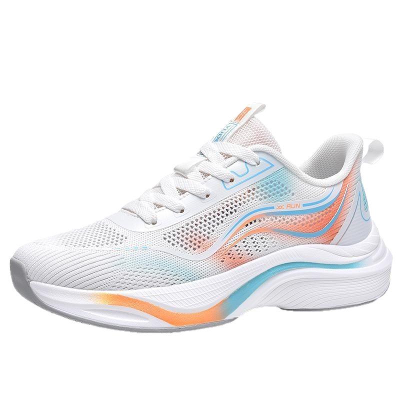 Summer Hollow Breathable Running Shoes Carbon Board Sports Shoes Men's Shoes Professional Racing Marathon Running Shoes High School Entrance Exami