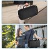 MultiFunctional Carrying Case for Loudspeaker Bag Holder, EVA Travel Case With Cable and Charger Compartments Strap