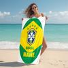 Personalized Nautical Crest Emblem Beach Towel Microfiber Beach Towel Thin Absorbent for Beach Swimming Yoga Bath Sports. 0910114