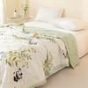 Mei Yun Ge Brushed Printed Washed Cotton Summer Quilt