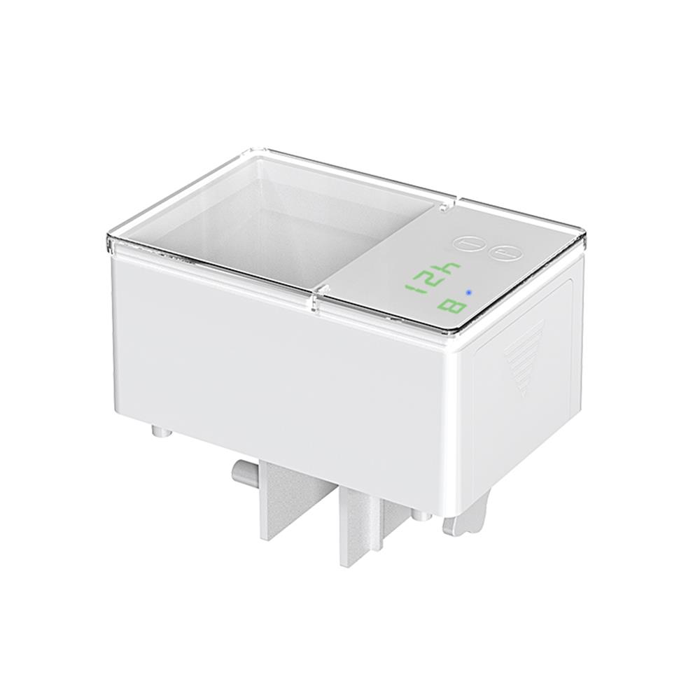 Automatisk fiskefôrer med tidsinnstilling og digitalt display 150 ml/500 ml bærbar fôrautomat for