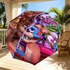 Five Nights At Freddy's Print Automatic Open Close Umbrella, Portable Foldable Umbrella, for Outdoor Commute Camping Trip, Ideal Birthday Gift