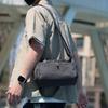 Large Capacity Shoulder Bag Solid Color Crossbody Bag