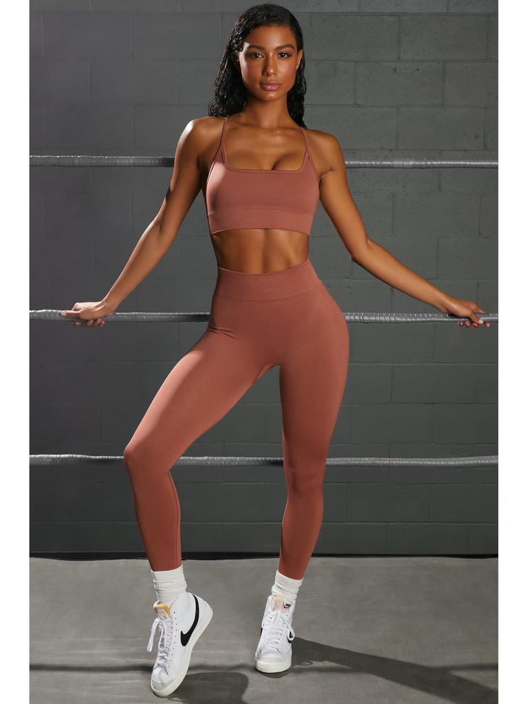2022 Women's European & American Yoga Set: Sexy Camisole Bra & Fitness Pants