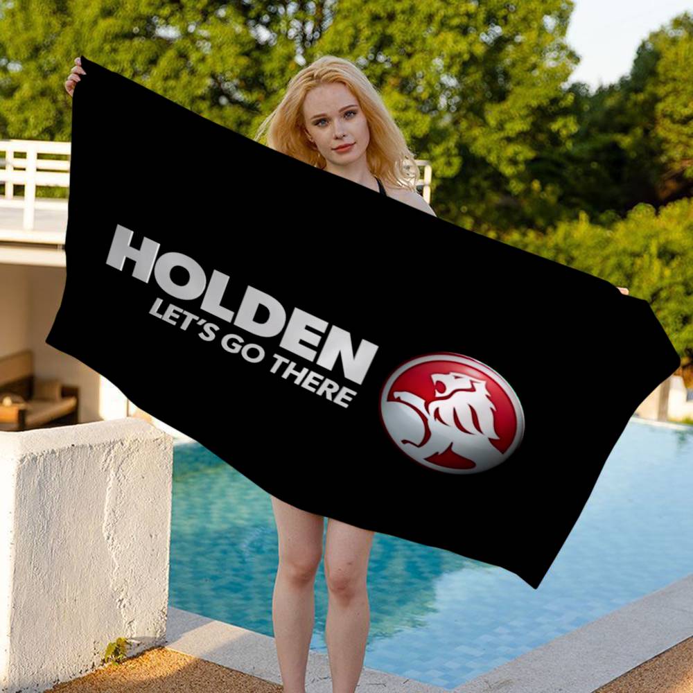 H-Holdens Car Microfiber Blanket Quick Drying Beach Towels Oversized Printing Super Absorbent Pool Towel Blanket