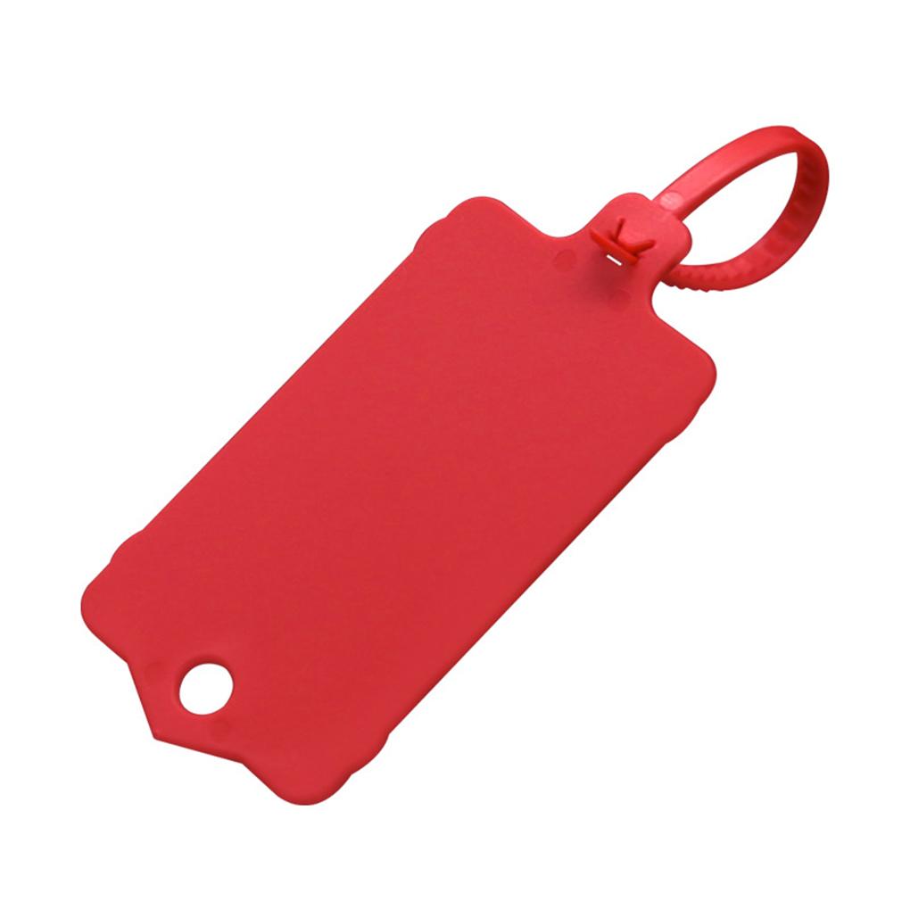 100x Tag Key Tags Durable And Reliable Reusable Plastic Straps For Various Uses Ties Key Tags