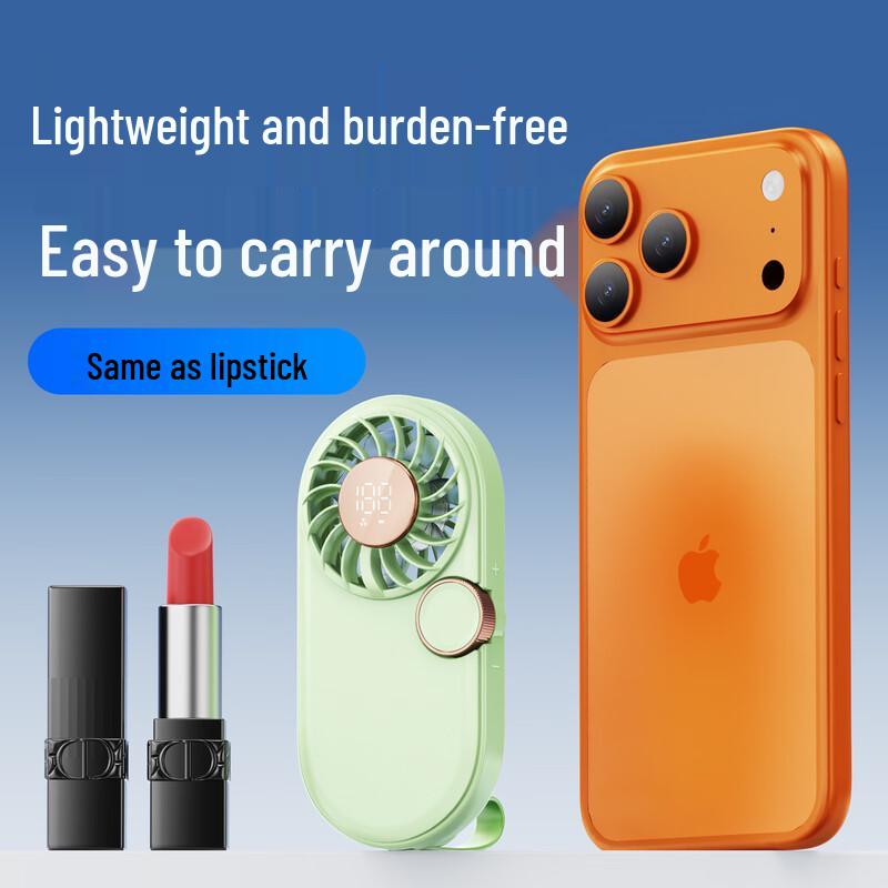 

Kalaiao Ultra-Portable Rechargeable Handheld Mini Fan