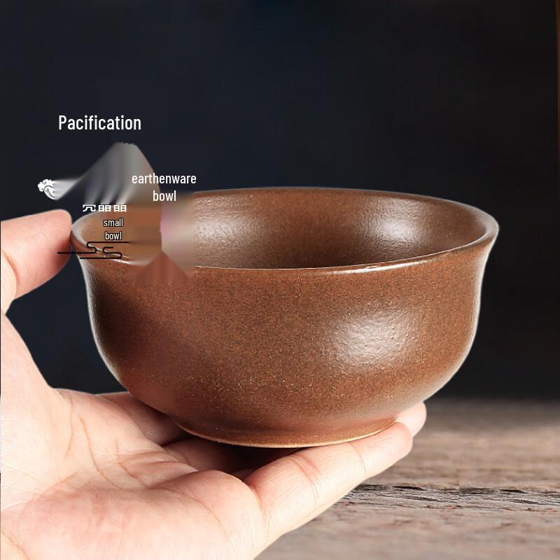 Changbaosen 4.5-inch Ceramic Rice & Soup Bowl Set (5-Pack)