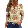 Women's 3/4 Sleeve Shirts Graphic Tees Shirts Casual Basic Tops Pullovers