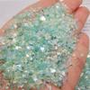 Handmade Iridescent Glass Shard Nail Art Decorations
