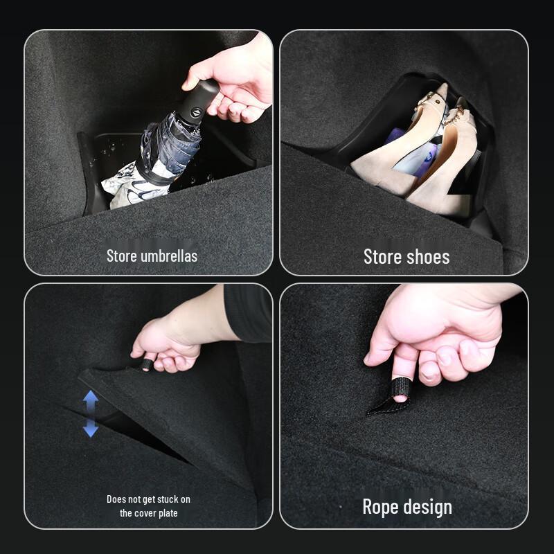 Tesla Model Y3 Refresh Upper Trunk Side Storage Box Accessories