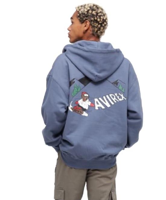 

WEB Limited BEAR SNOW BOARD HOODIE XL 391 Саксофон [Avirex] Мужская 783-4231007
