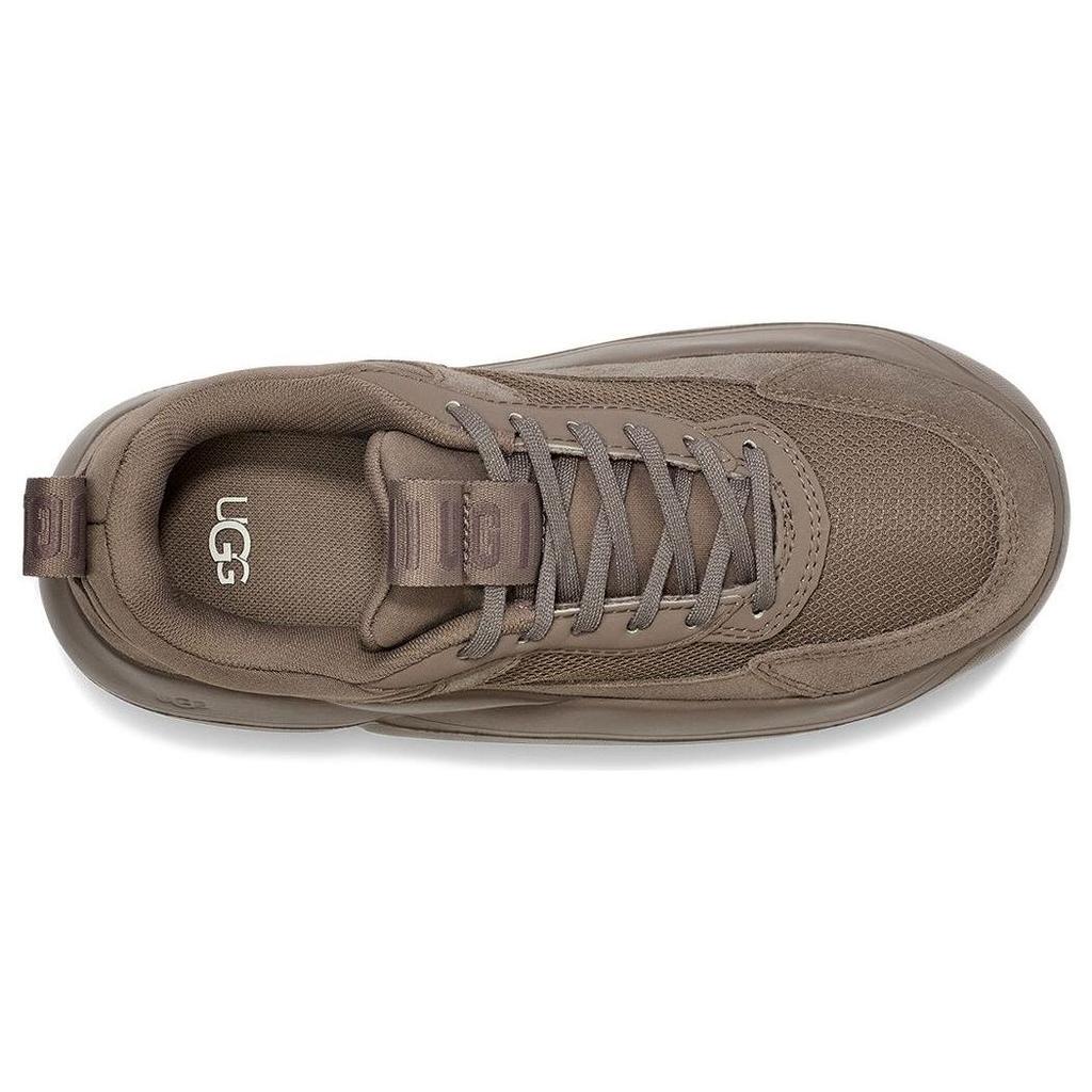 UGG La Série Cloud Tissu Confortable Mode Chaussures Décontractées de Sport Basses Baskets Femmes Gris Fumé 1136818-SKP