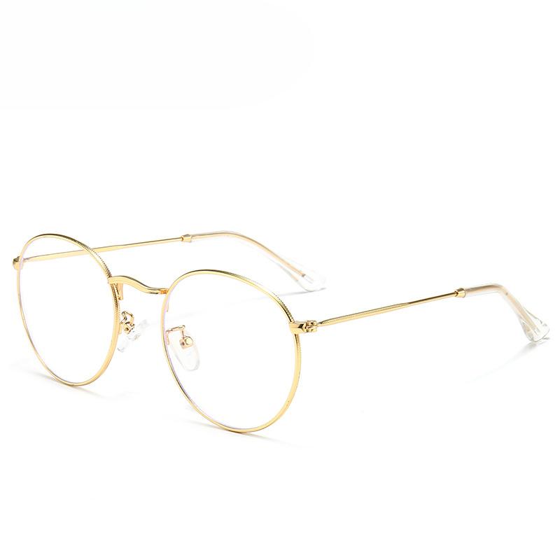 

Плоское зеркало с защитой от синего света может быть оснащено очками в металлической оправе для мужчин и женщин с близорукими очками в круглой оправе.