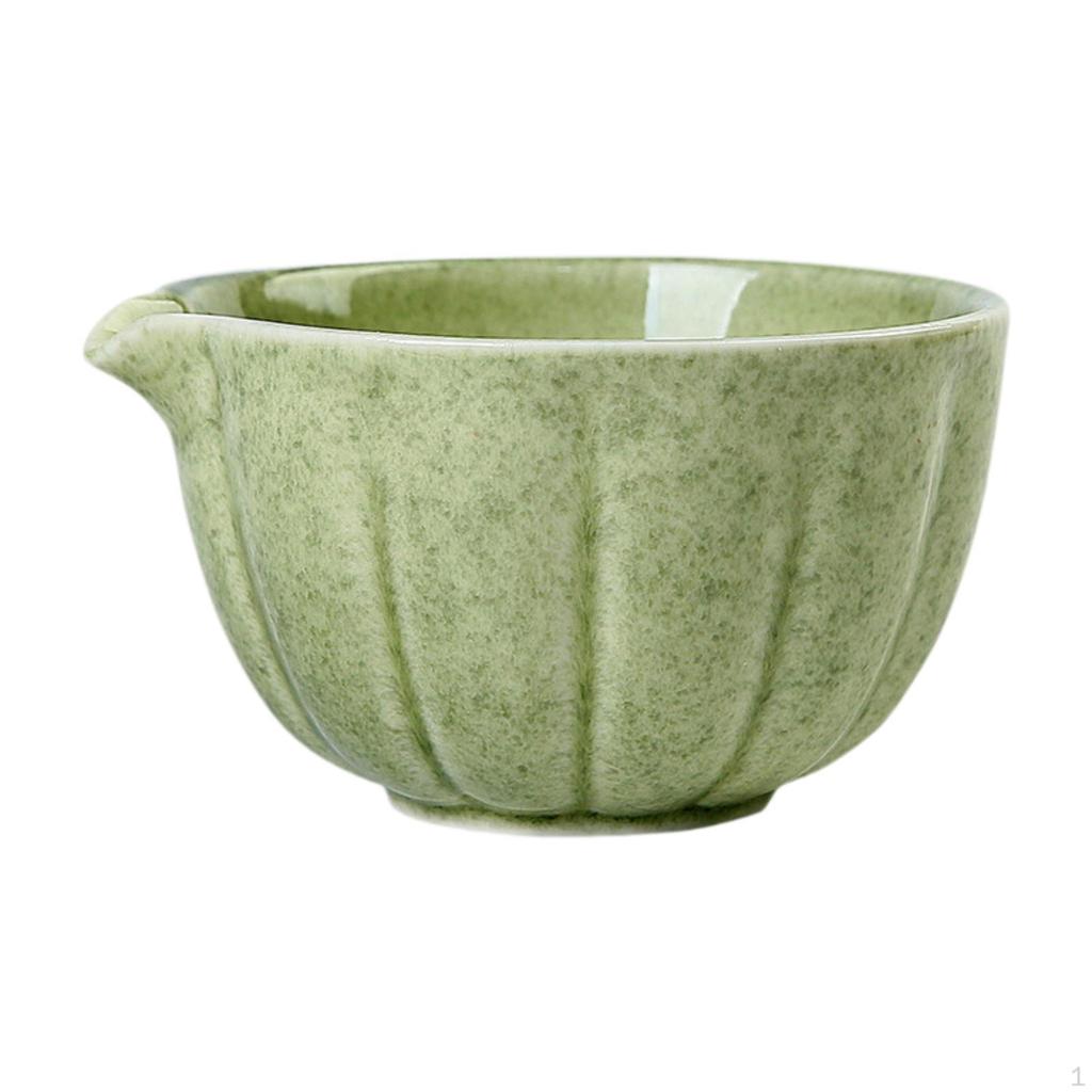 Ceramic Bowl for Matcha, 420 Ml Mixing Container, Cup of Green Tea