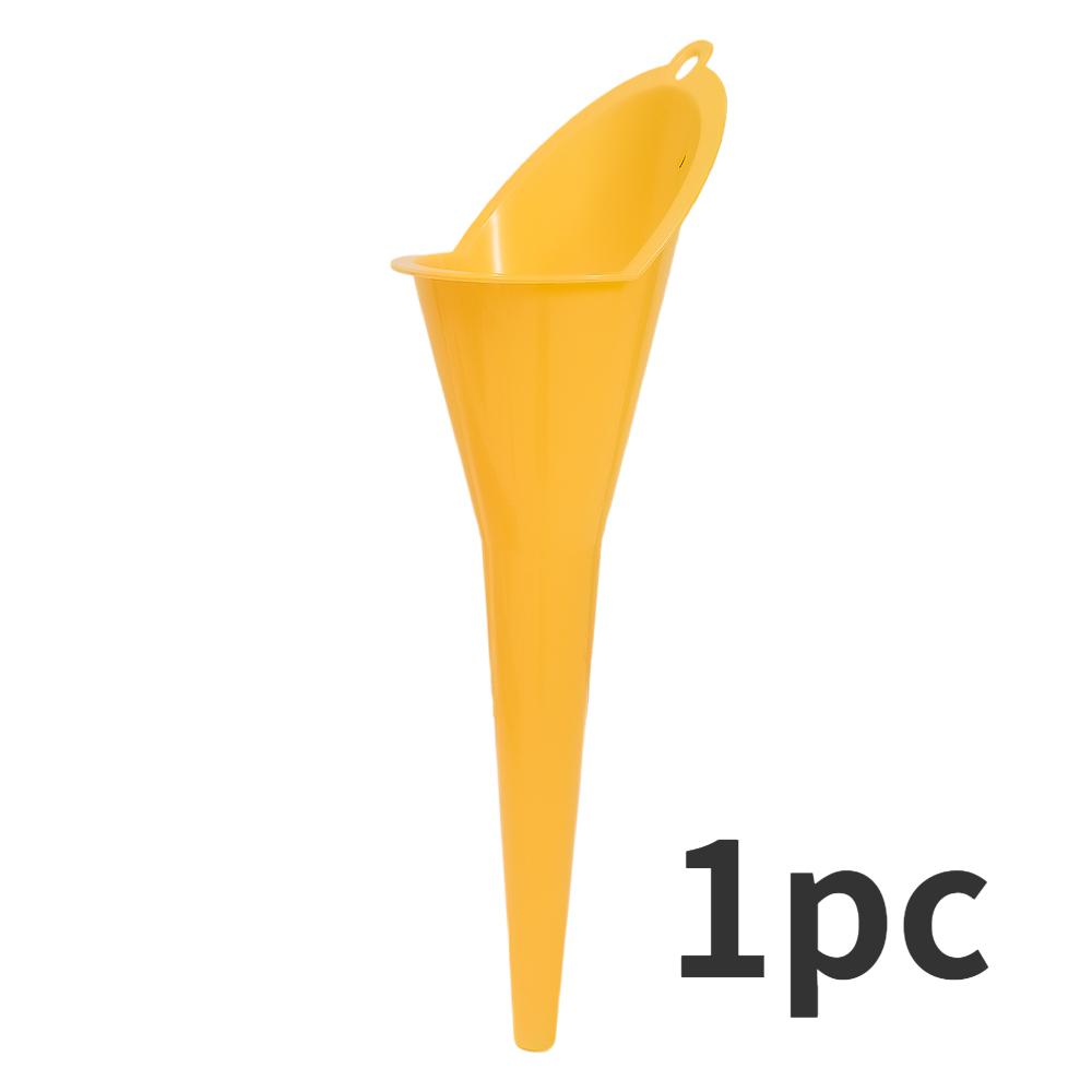 Hand Free Fuel Funnel Car Long Handle Funnel Petrol Filling Equipment Splash Proof Plastic Fuel Funnel Motorbike Cars Part