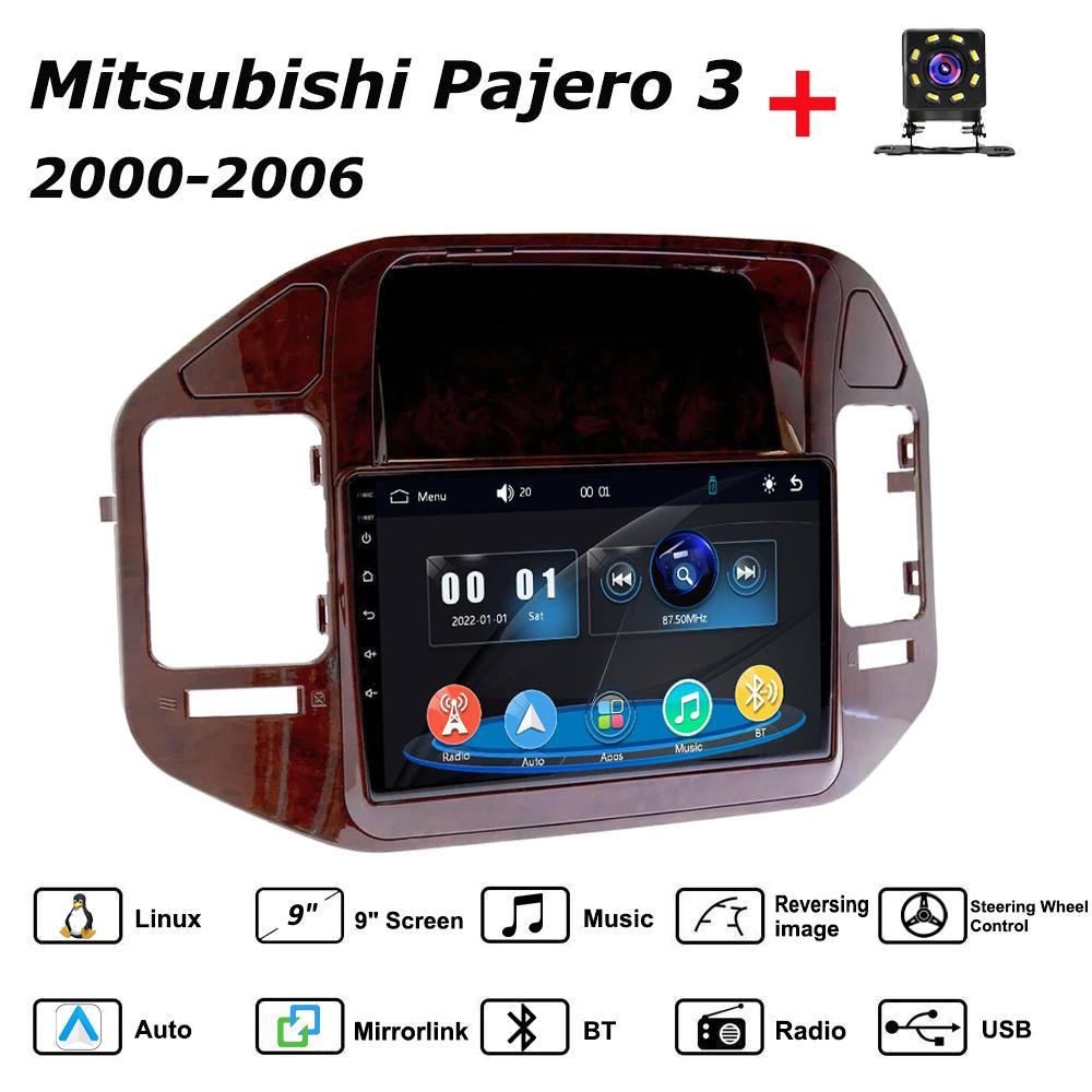 

Car Radio Multimedia MP5 Player Head Unit Stereo BT For Mitsubishi Pajero 3 2000-2006