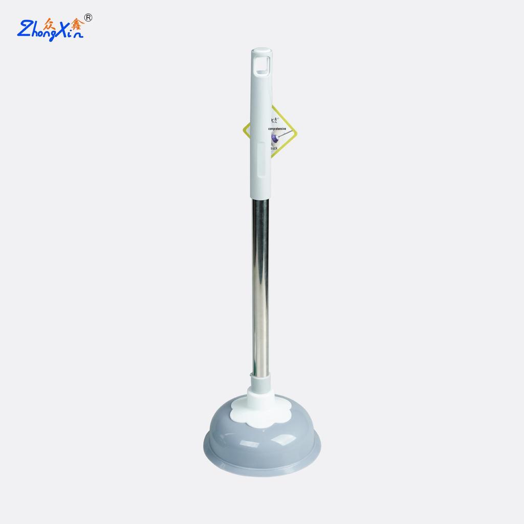 Stainless Steel Toilet Plunger Pump for Unclogging Drains and Pipes