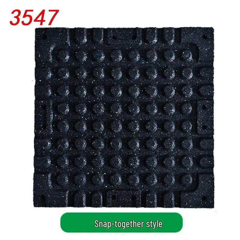 Interlocking Gym Rubber Floor Tile