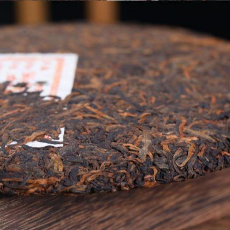 357g Yunnan Puerh Zralý Čajový Koláč Bangpen Starý Strom Pu-erh Vařený Čaj Starý Pu'er Čaj