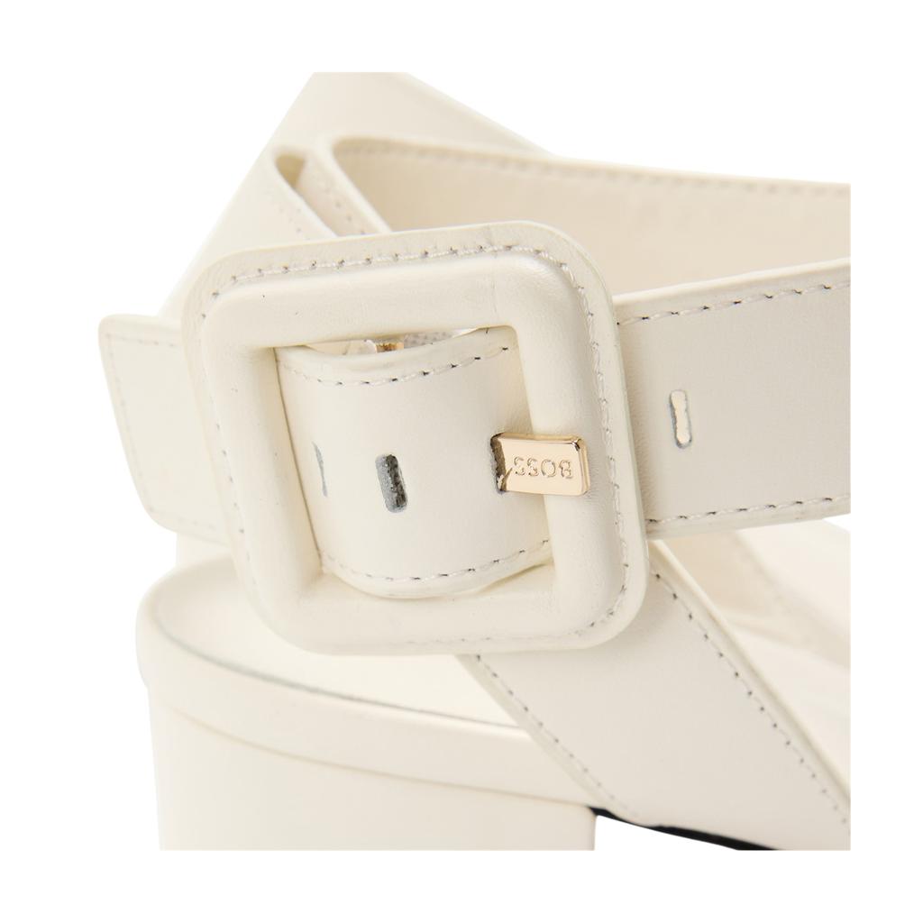 BOSS Womens/Ladies Minimalist Block Heel Sandals