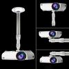 20-40cm Monitor Telescopic Bracket Aluminum Alloy Wall Mounted Stand Extension Monitoring Pole