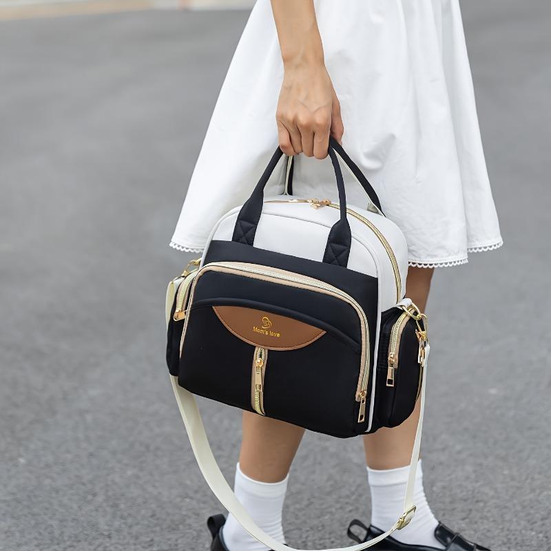 Multi-Functional Large Capacity Parent Bag - Lightweight Vintage Backpack, Stylish Travel Shoulder Bag with 4 Color Options, Perfect Holiday Gift