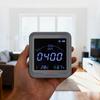 Carbon Dioxide Monitor, CO2 Controller with Temperature and Humidity Display, 4.57m NDIR Sensor Cable CO2 Sensor, Carbon Dioxide Detector for Bedside,