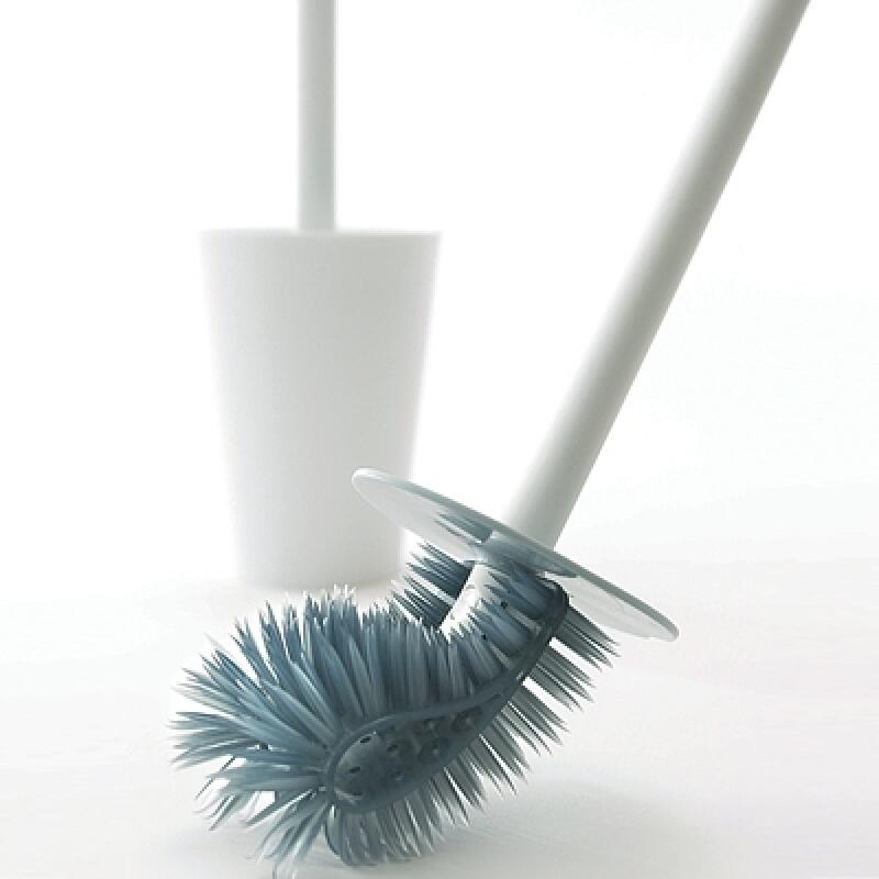 

Plata and toilet brush Blue-green