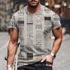 Ancient Egyptian 3D Printed T Shirt Men's Women Fashion Casual Shor