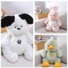 Bunny Kitten Bear Puppy Duck Plush Toy Sleeping Pillow Animal Decoration Doll