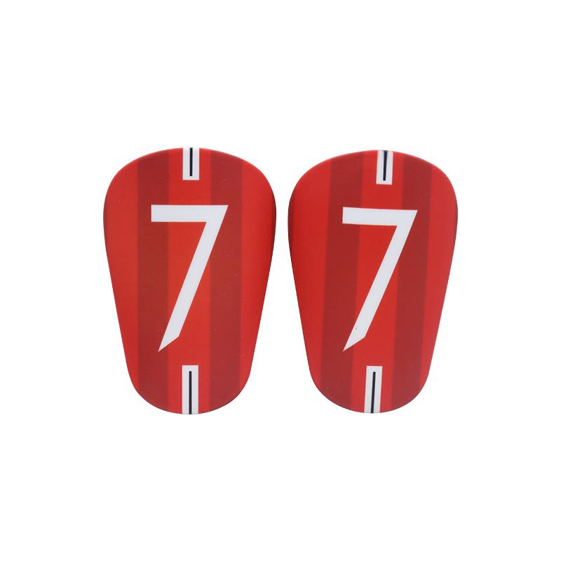 Ultra-light, High-temp Resistant Shin Guards for Adults and Kids - Football Socks with Star Number Inserts.