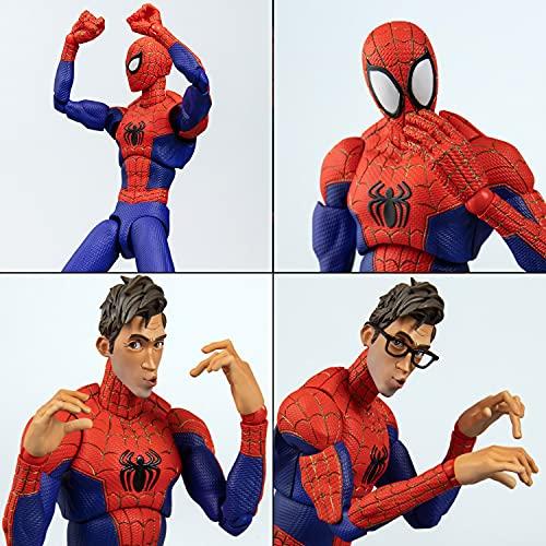 Spider-Man: Into the Spider-Verse SV Action Peter B. Parker/Spider-Man Standard Edition (Second Reissue) Approximately 160mm ABS & PVC Pre-painted Act