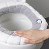 Toilet Seat Cover Closestool Lid Mat Polyester Material Soft Cushioning