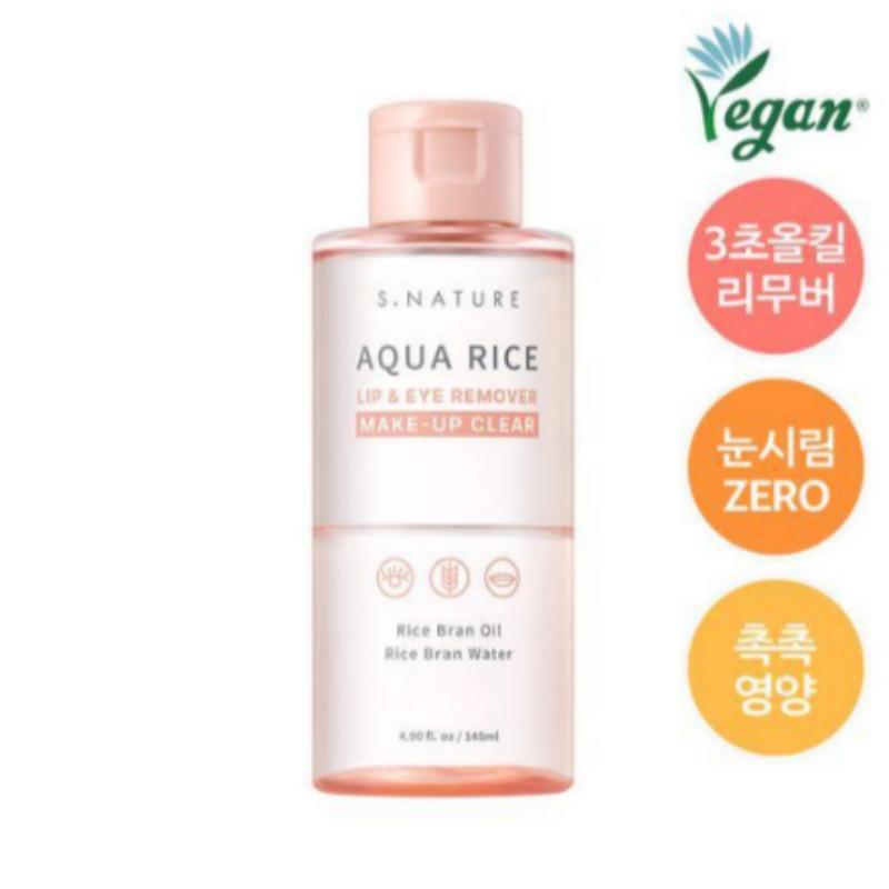 

Esnature Aqua Rice Средство для снятия макияжа с губ и глаз 145 мл