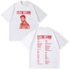 Singer Pablo Alborn Kmo Global Tour 2026 Print T Shirt Unisex Unisex Fashion Tshirts Shortsleeved Casual Hiphop Cotton Tshirts