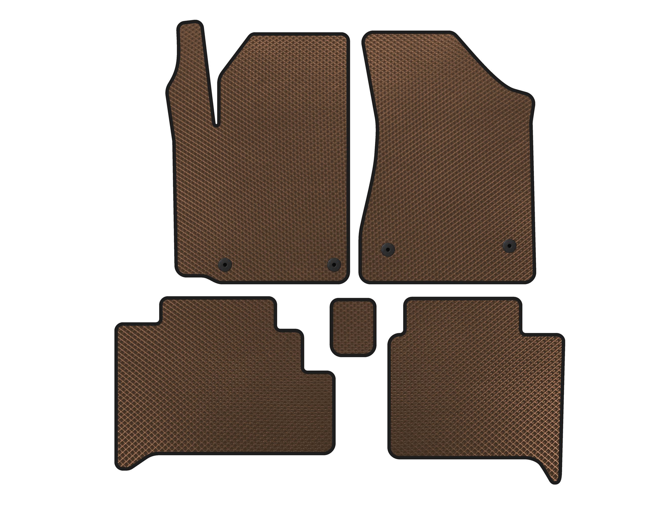

EVA mats (HB, Brown) for Geely GC-5