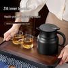 Luxury 316 Stainless Steel Large Capacity Office Teapot and Insulated Water Bottle Combo