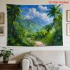 Stunning Tropical Paradise Wall Tapestry Art Print Jungle Palm Tree Landscape Decor for Living Room Bedroom Home Accent Decor Ca