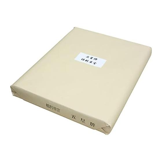 Kobaido Calligraphy Painting Paper Striped Width Paper Hongasen "Gosei Tile Cotton Fee Single Sen" Half-cut (35 X 138cm) 100 Pieces