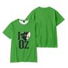 Summer Round Neck 3D Witch Printed Top Fashionable Casual Short Sleeved Women's T-shirts