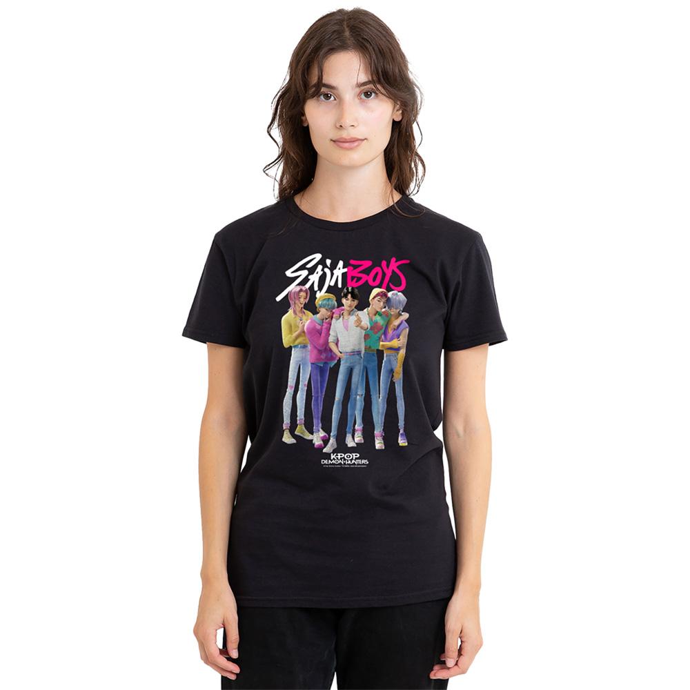 K-Pop Demon Hunters Womens/Ladies Saja Boys Band T-Shirt