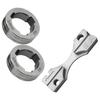 For Wire Feeding Repair 0.35\'\' V-Groove Drive Roll Kit V-Groove Profile Solid Wire Compatibility Easy Installation