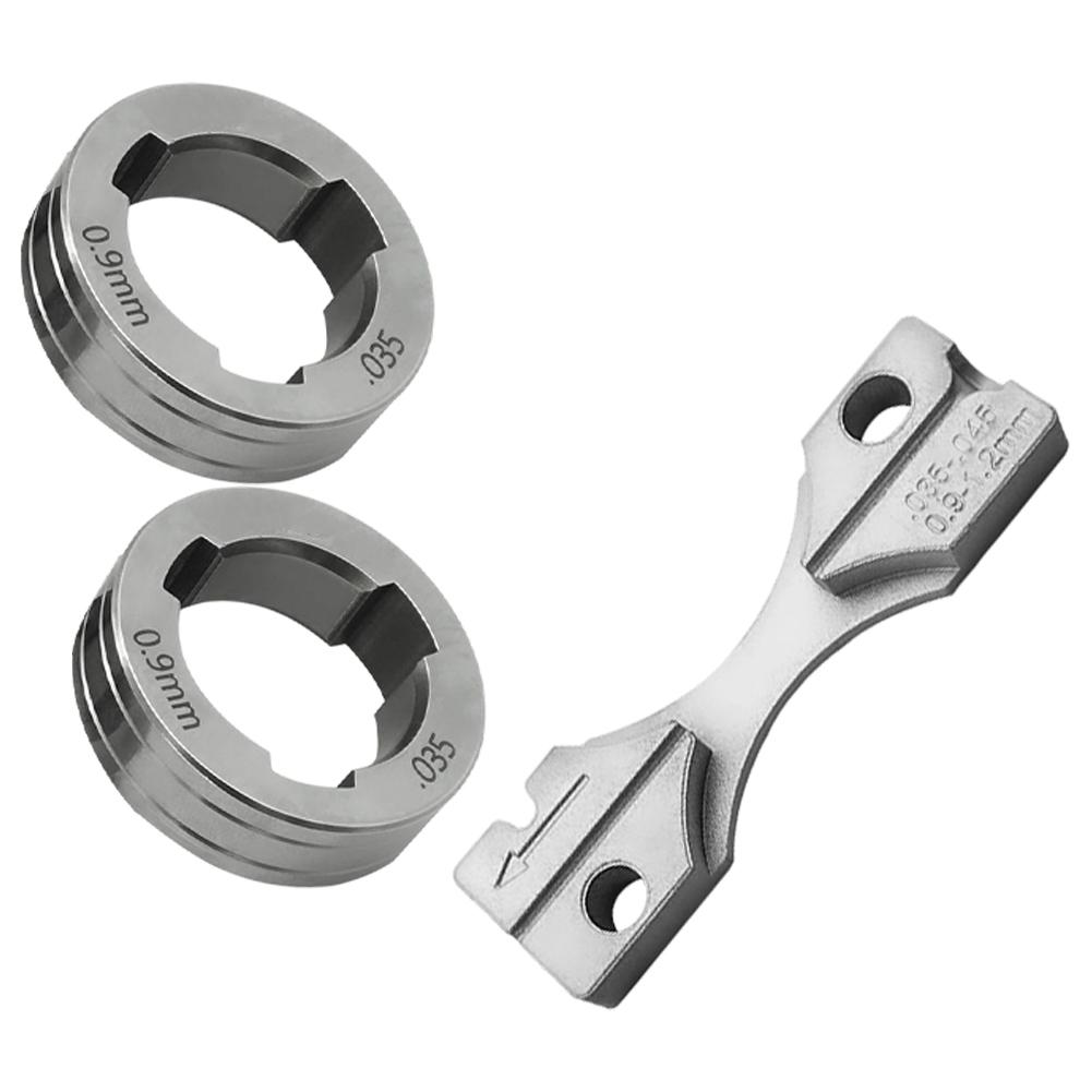 For Wire Feeding Repair 0.35\'\' V-Groove Drive Roll Kit V-Groove Profile Solid Wire Compatibility Easy Installation