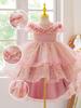 3-8Y Christmas Dress Newborn Baptism Wedding Dress for Baby Girl First Birthday Party Wear Toddler Girl Christening Gown Clothes AT6012