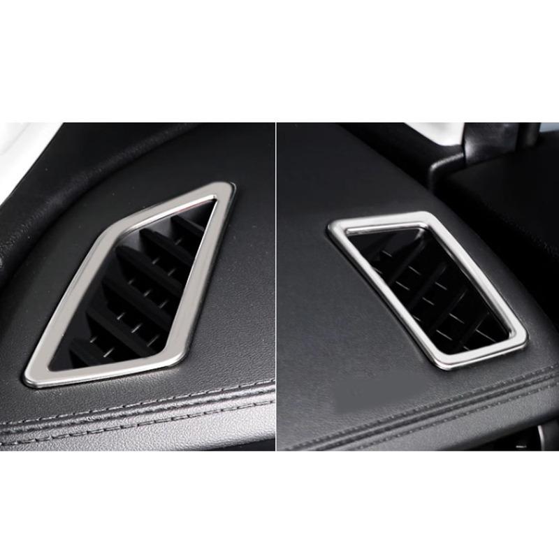 For Hyundai Custo    2024 Stainless Steel Front Panel Air Vent Outlet Trim Decor Cover Auto Interior Accessories