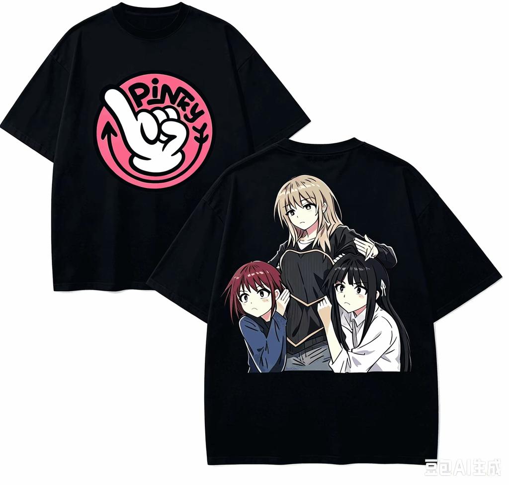 New Classic Comfortable Breathable Loose Harajuku Streetwear Unisex T-shirt for Girls Band Cry T-shirt