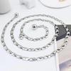 Carved Hollow Out Chain Belts Metal High Waist Belt Retro Waist Chain  for Women Dress