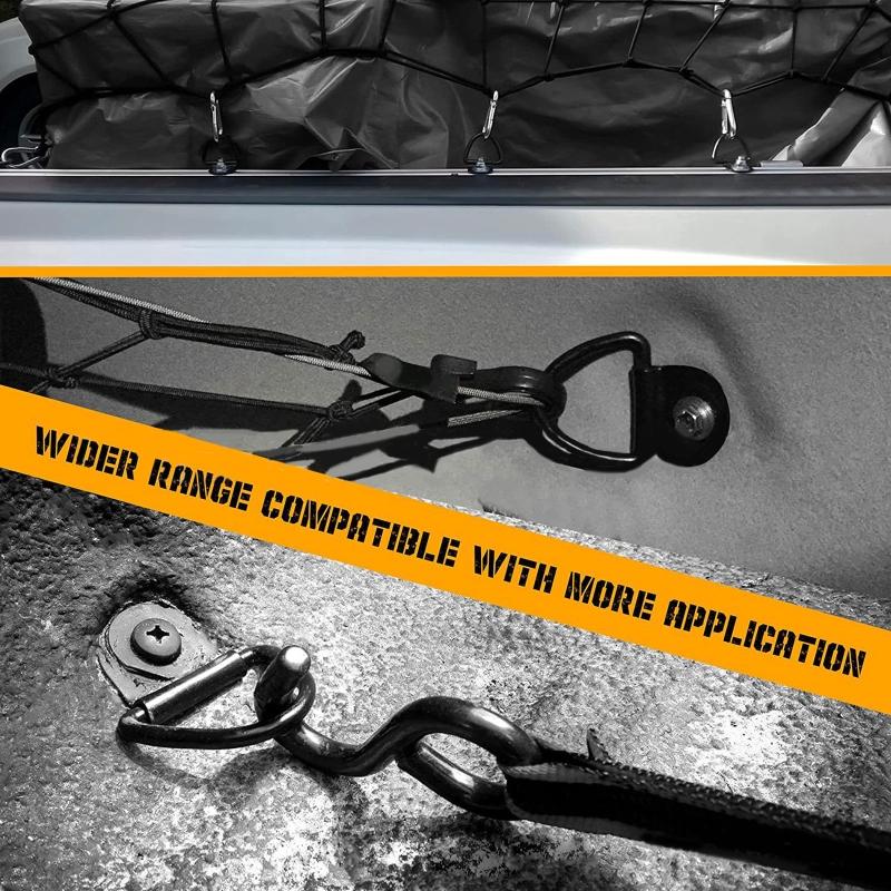 V Ring Tie Down Small Steel V Rings Anchor Lashing Ring for Loads On for Case Truck Cargo Trailers RV Boats